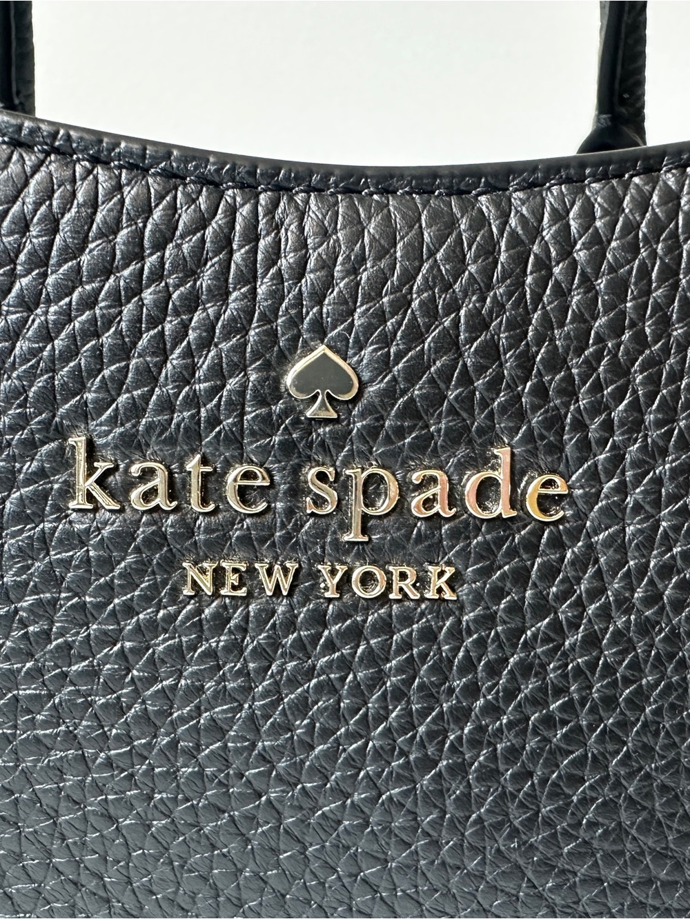 Kate Spade NWT Black Pebbled Leather Dumpling K8135 Small Satchel Original $379 - Picture 8 of 16